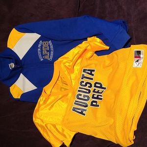 Football jersey and cheer jacket